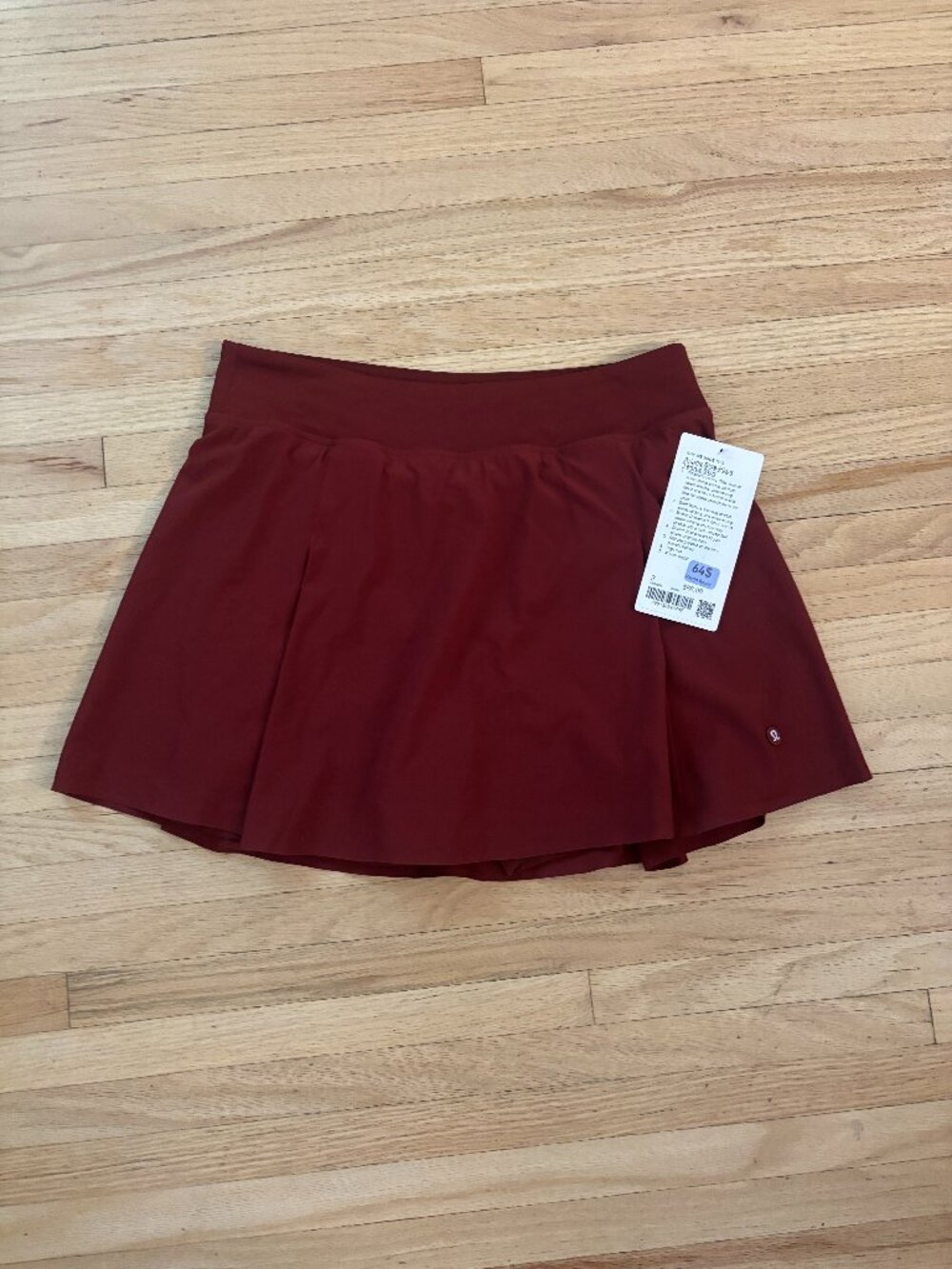 Lululemon A-Line Side-Pleat Tennis Skirt